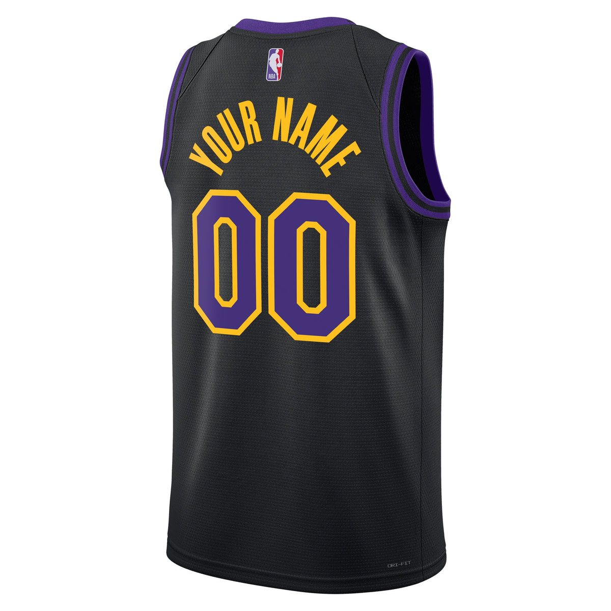 Los Angeles Lakers NBA Nike 2025/26 City Edition Swingman Jersey - Custom - Unisex