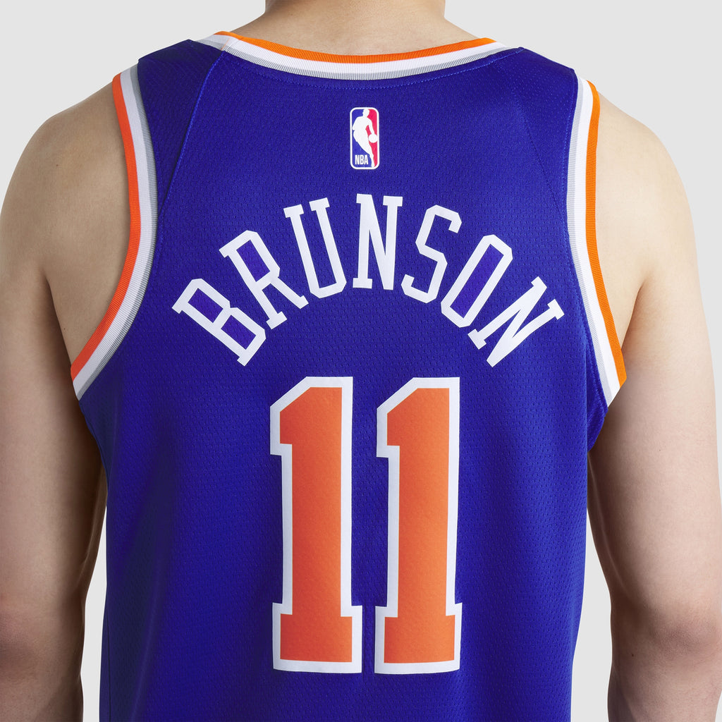 New York Knicks NBA Nike Replica Icon Swingman Jersey - Unisex - Jalen Brunson