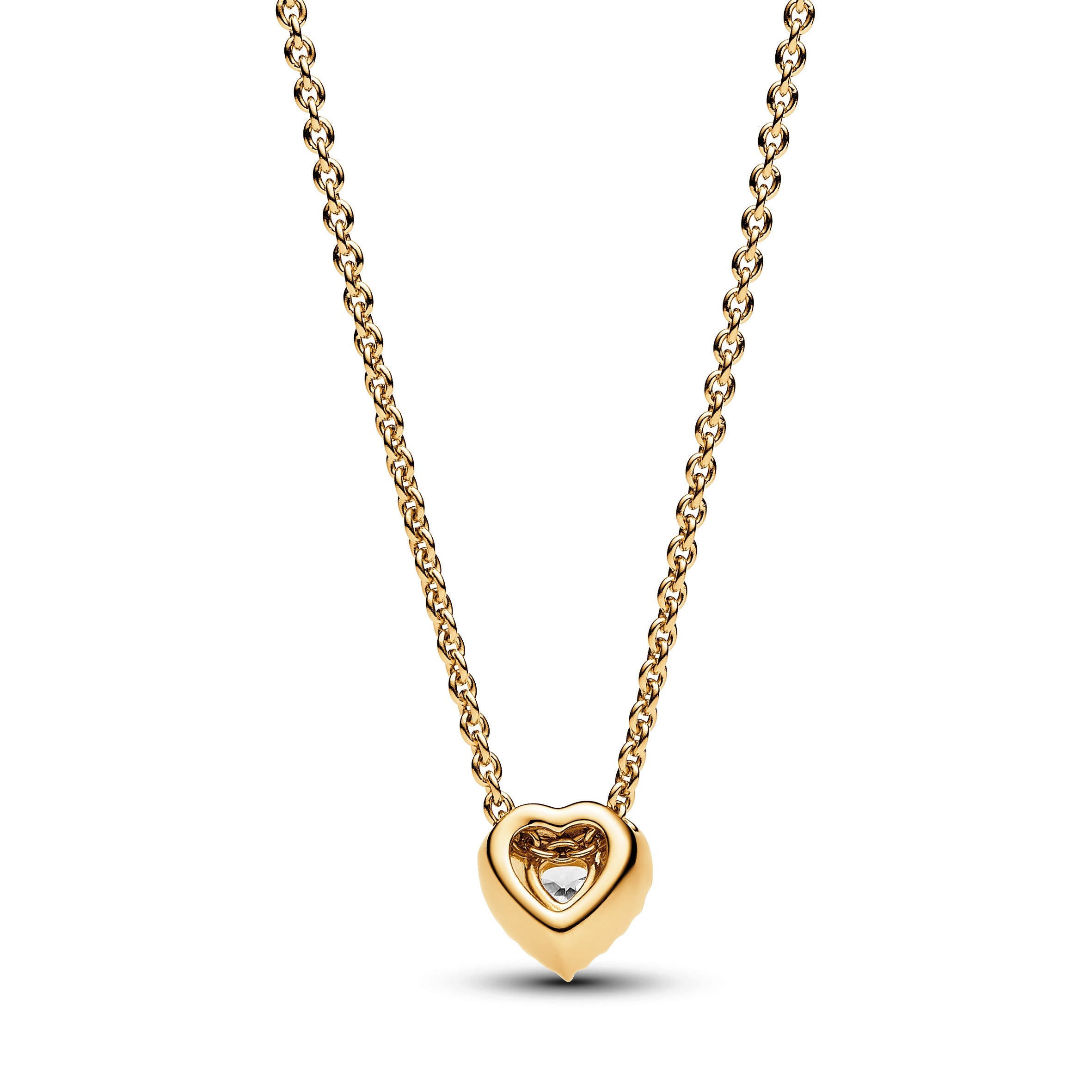 PANDORA Sparkling Heart Collier Necklace Necklaces Pendant Necklace Jewelry Gift