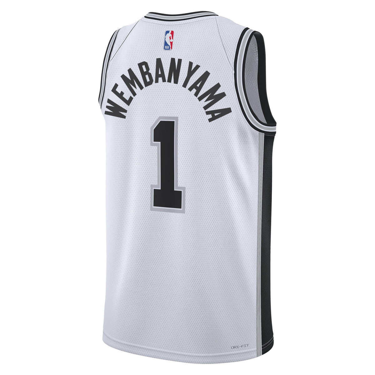 San Antonio Spurs NBA Nike Association Edition Swingman Jersey - White - Victor Wembanyama - Unisex