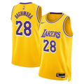 Los Angeles Lakers NBA Nike Icon Swingman Jersey - Gold - Rui Hachimura - Youth
