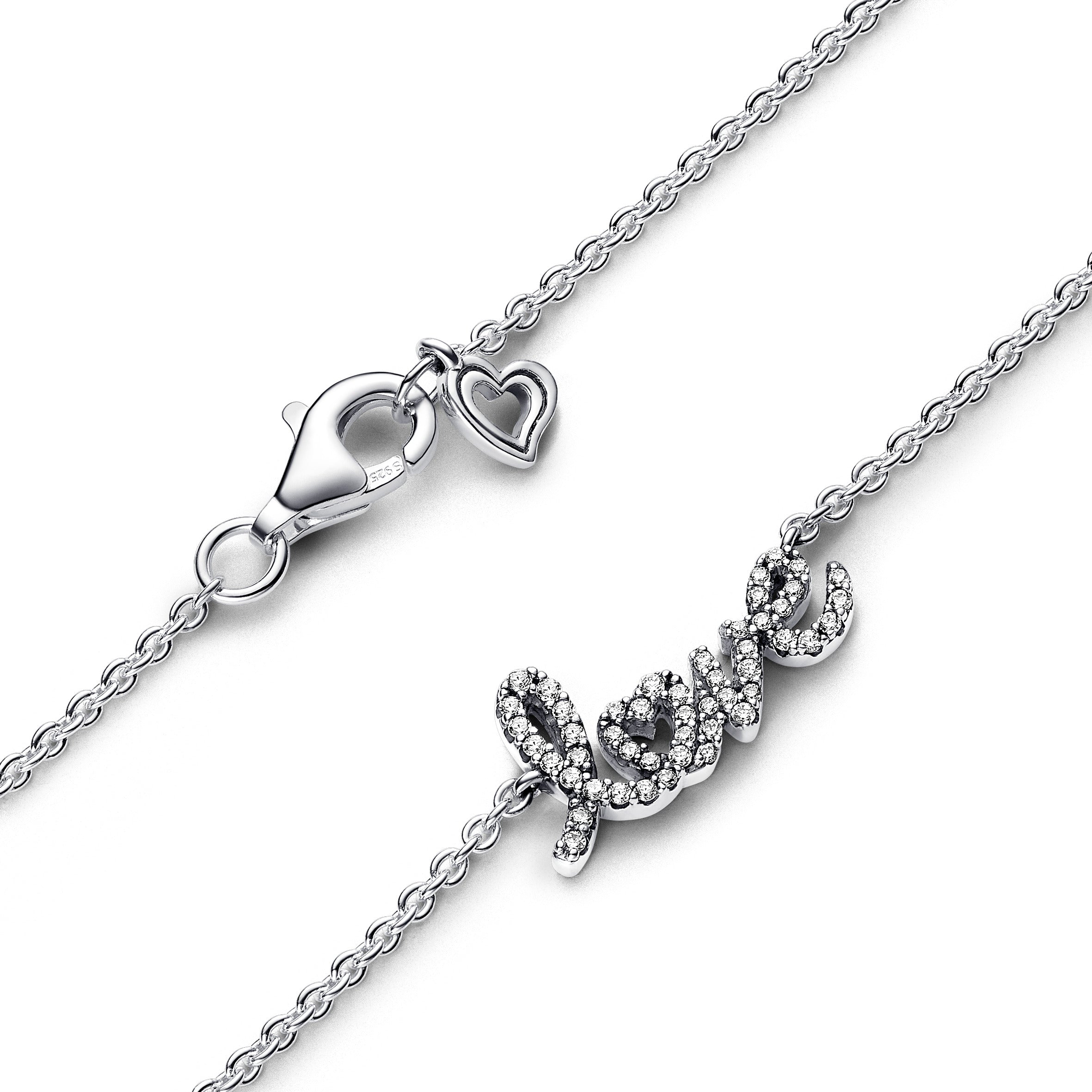 PANDORA Love Necklace And Earrings Gift Set Giftsets Statement Ring Jewelry Gift