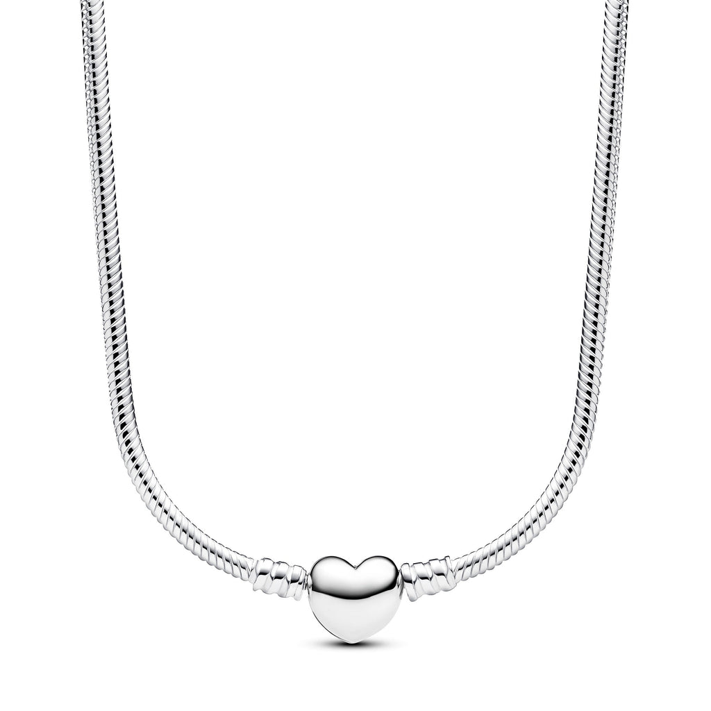 PANDORA Moments Heart Clasp Snake Chain Necklace Necklaces Pendant Necklace Jewelry Gift