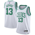 Boston Celtics NBA Nike Association Edition Swingman Jersey - White - Paul George - Youth