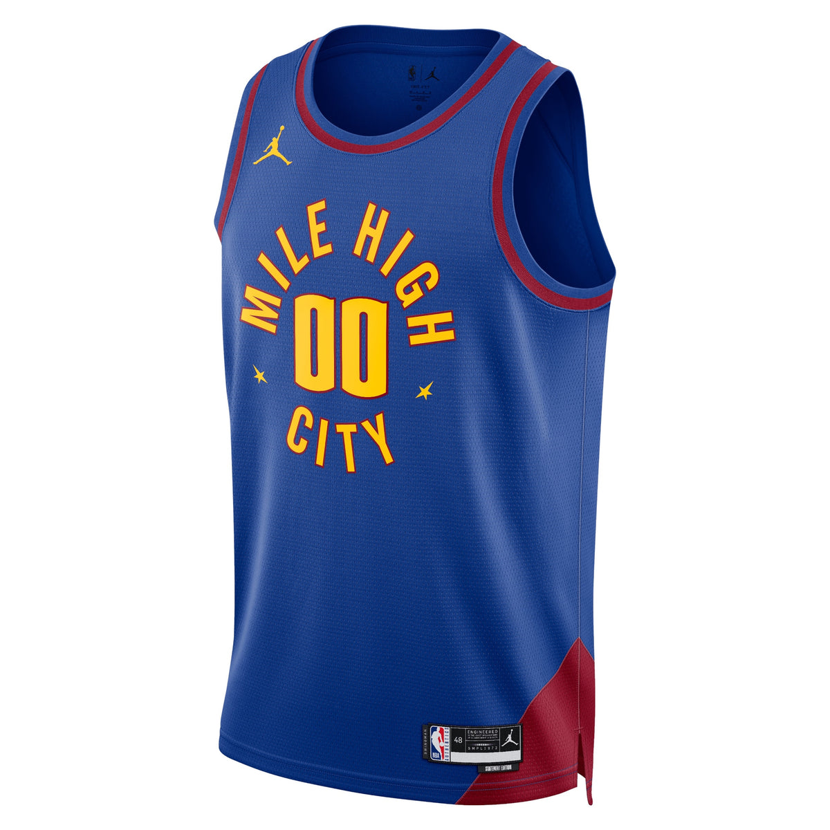 Denver Nuggets NBA Jordan Statement Swingman Jersey - Custom - Unisex