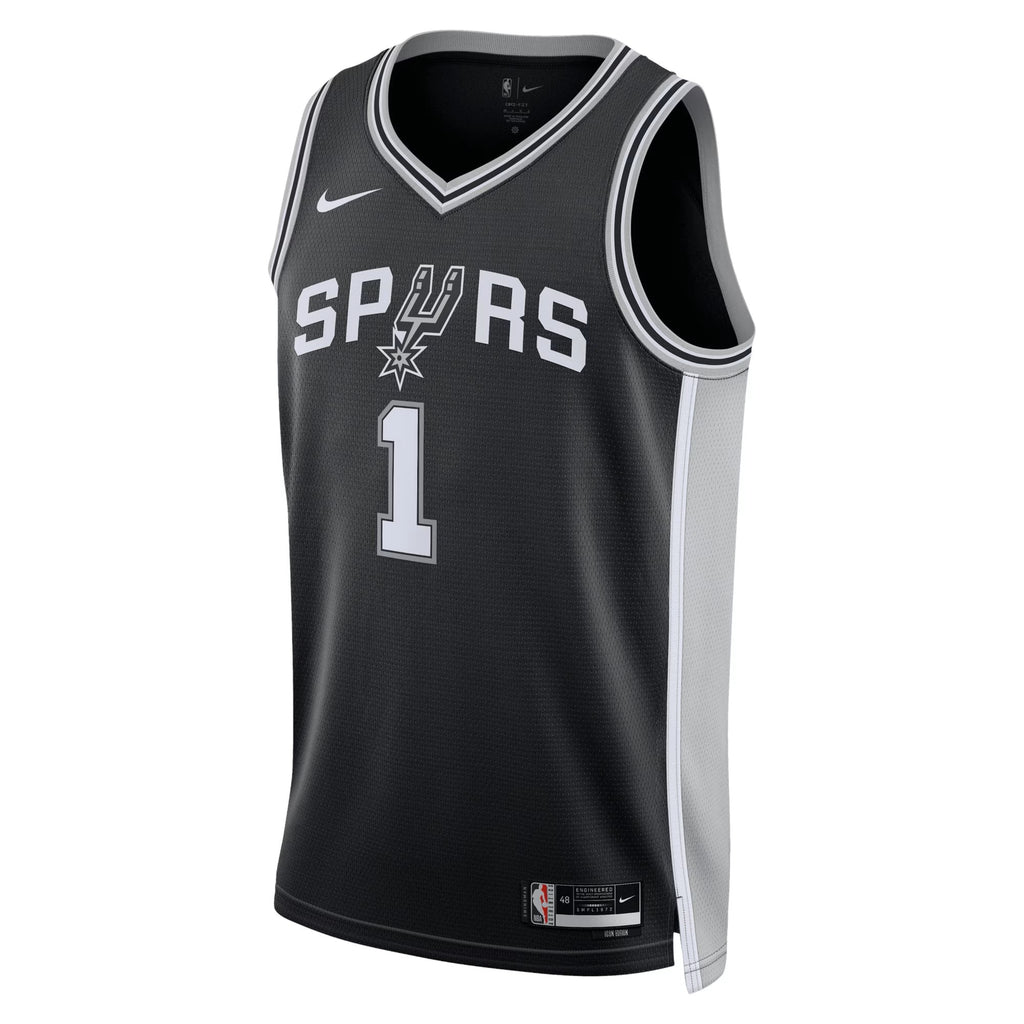 San Antonio Spurs NBA Nike Icon Swingman Jersey - Victor Wembanyama