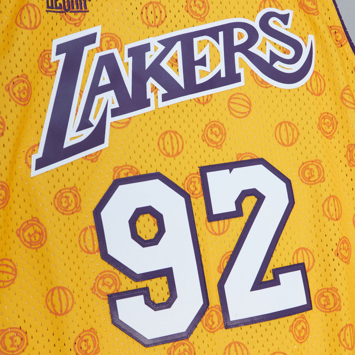 Los Angeles Lakers NBA Mitchell & Ness x Ozuna Swingman Jersey
