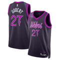 Minnesota Timberwolves NBA Nike 2025/26 City Edition Swingman Jersey - Black - Rudy Gobert - Unisex