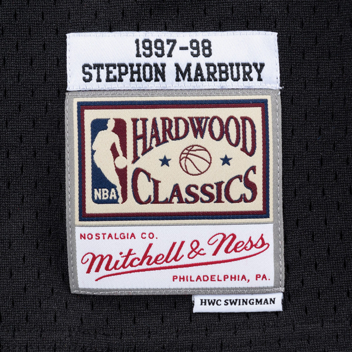 Minnesota Timberwolves NBA Mitchell & Ness Swingman Jersey Alternate Stephon Marbury 1997-98