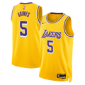 Los Angeles Lakers NBA Nike Icon Edition Swingman Jersey - Gold - Quentin Grimes - Unisex