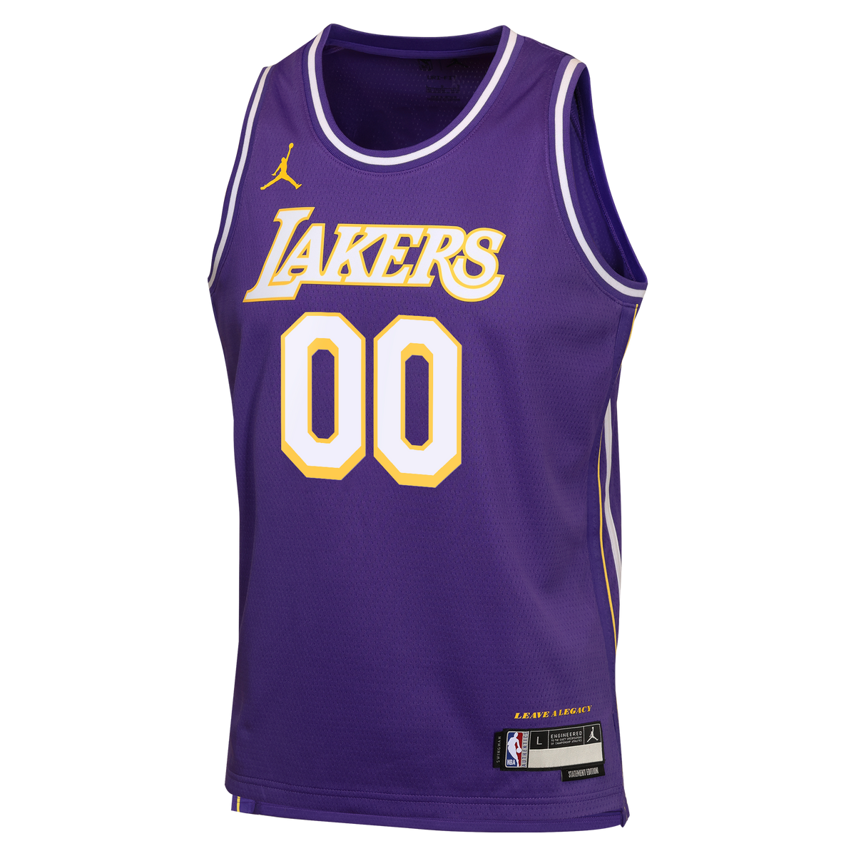 Los Angeles Lakers NBA Jordan Statement Jersey - Custom - Youth