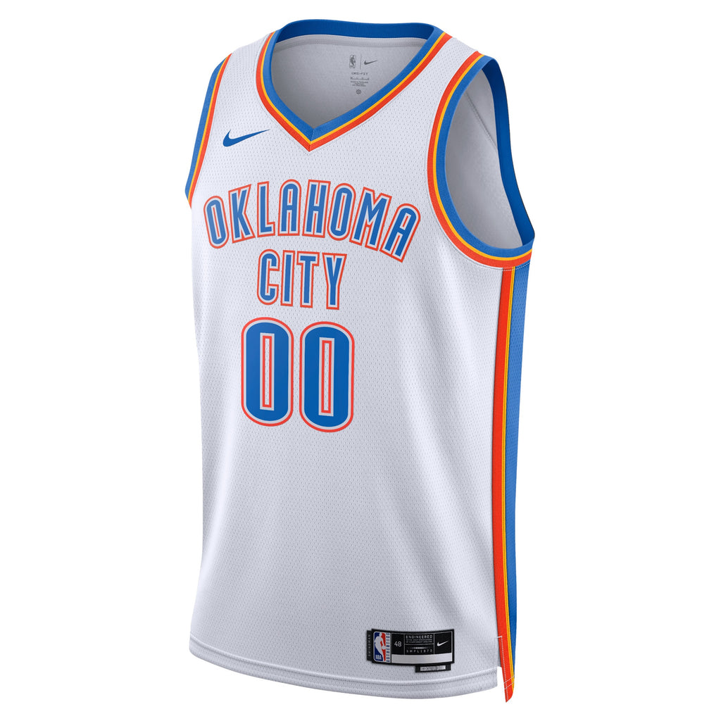 Oklahoma City Thunder NBA Nike Association Swingman Jersey - Custom - Unisex