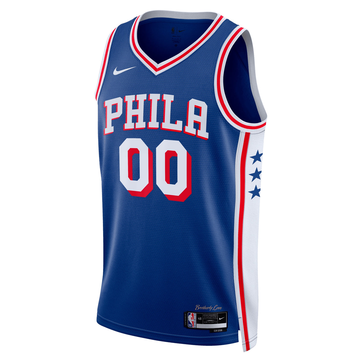 Philadelphia 76ers NBA Nike Icon Swingman Jersey - Custom - Unisex