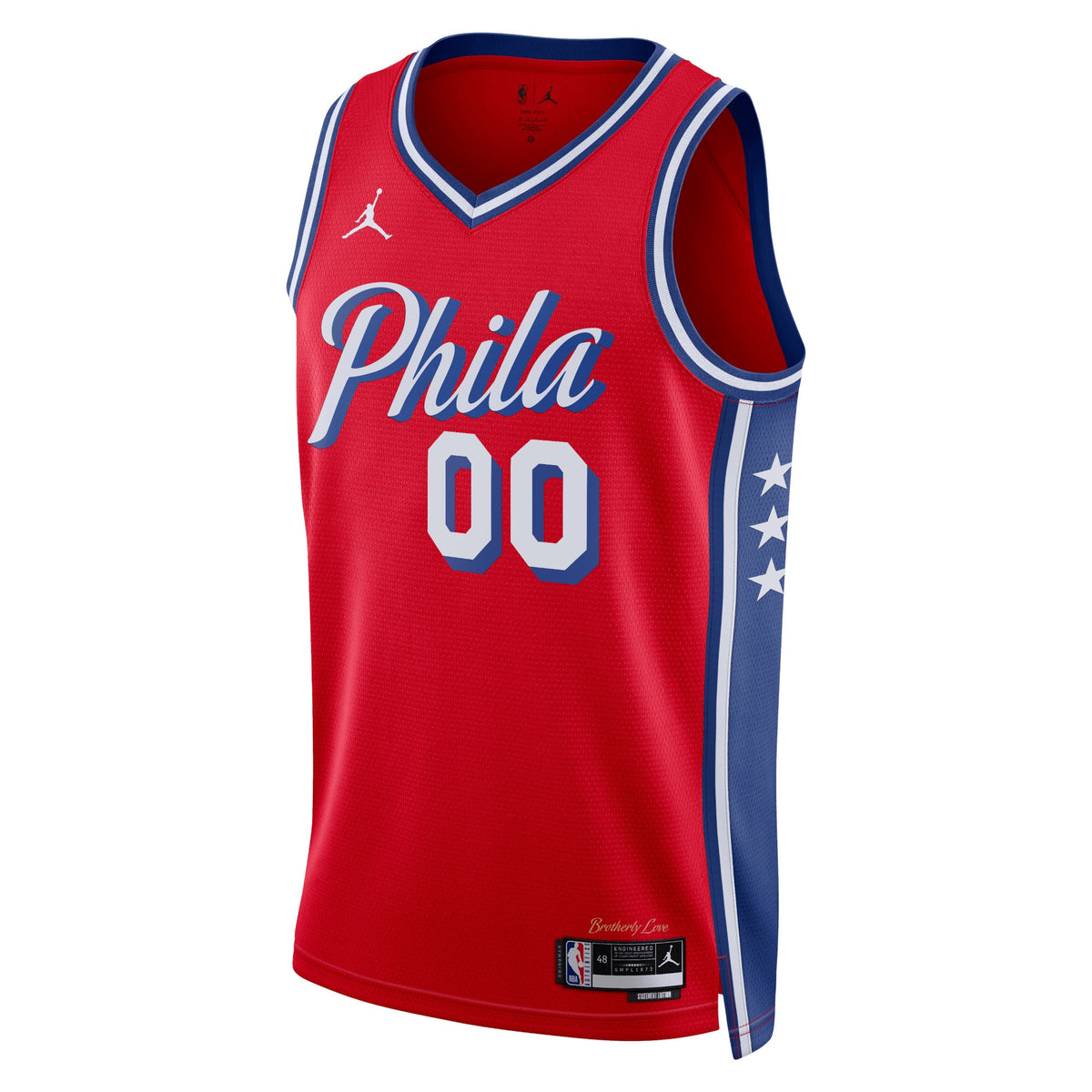 Philadelphia 76ers NBA Jordan Statement Swingman Jersey - Custom - Unisex