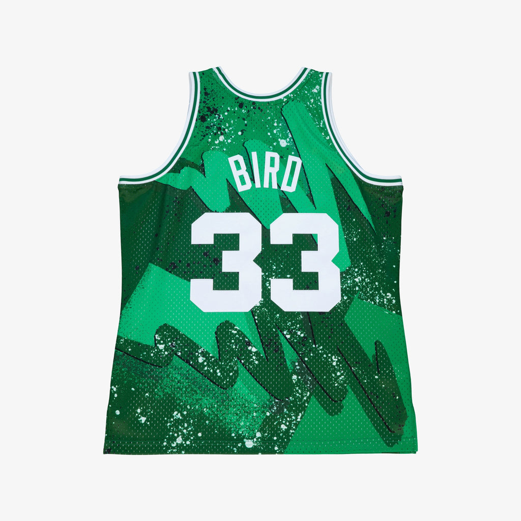Boston Celtics NBA Mitchell & Ness Larry Bird 1985 Hyper Hoops Swingman Jersey - Green