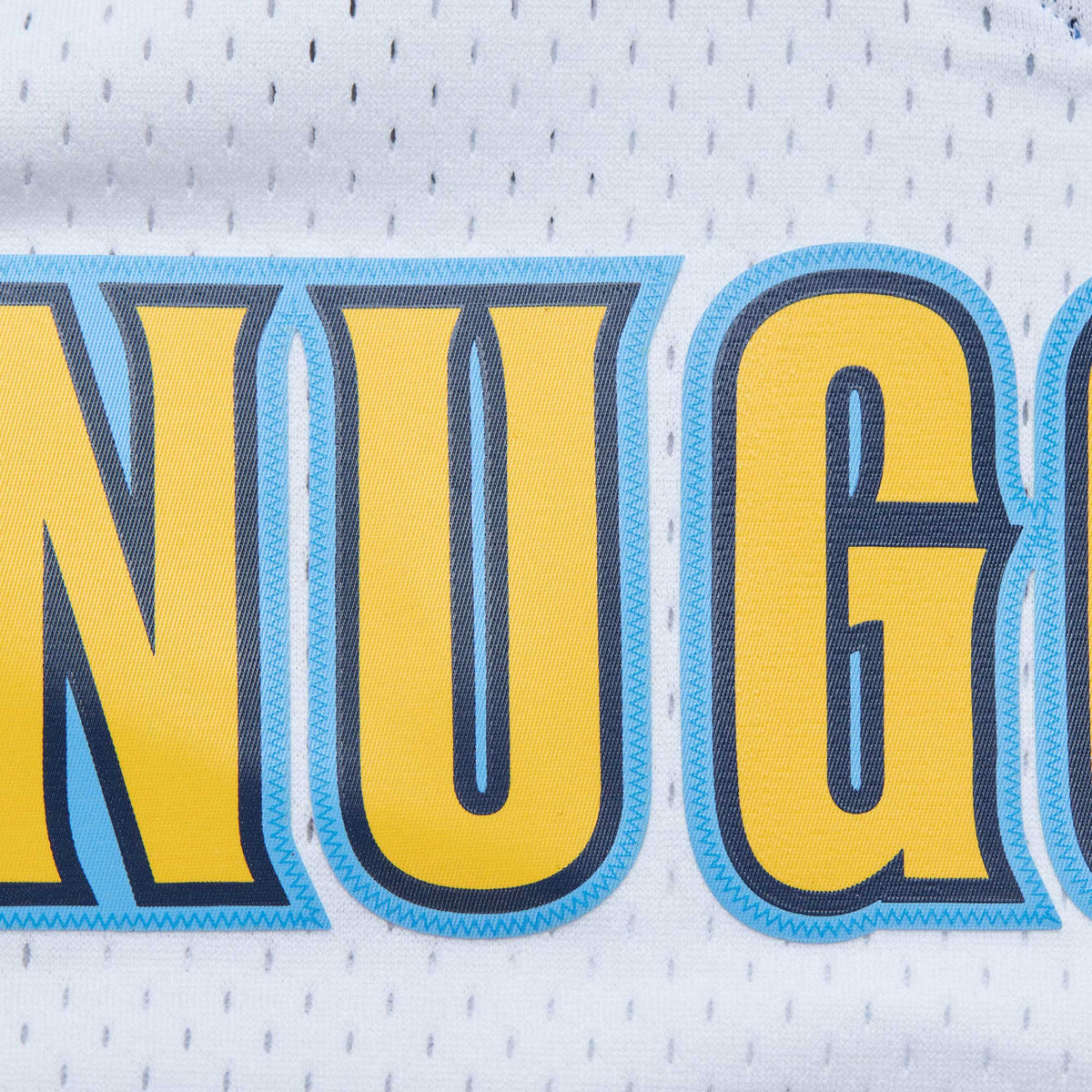 Denver Nuggets NBA Men's Mitchell & Ness Nikola Jokic White 2016/17 Throwback Swingman Jersey