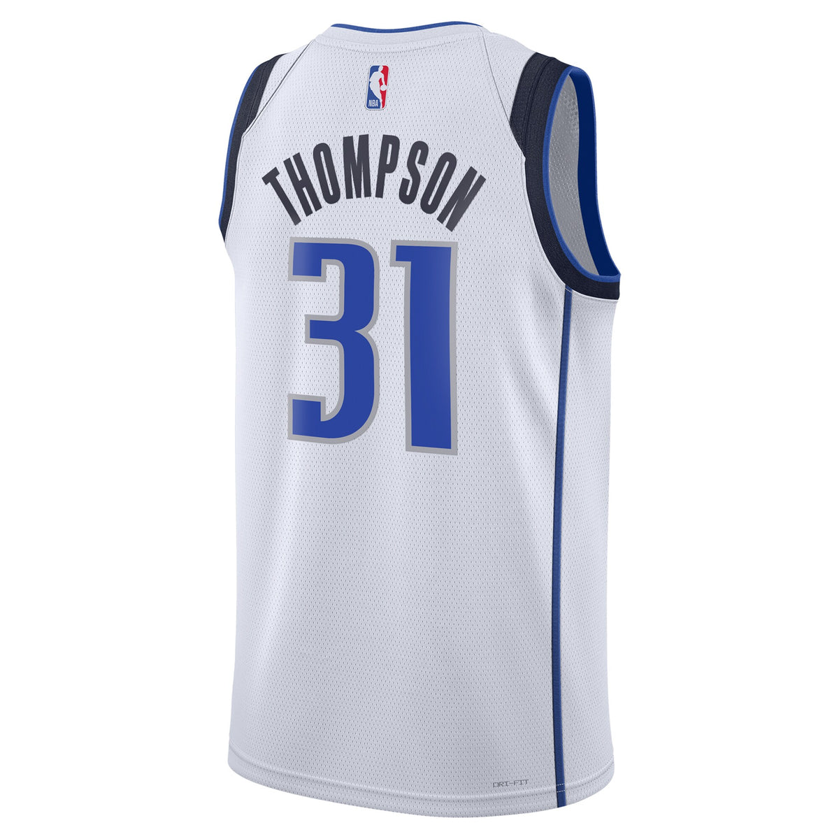 Dallas Mavericks NBA Nike Association Edition Swingman Jersey - White - Klay Thompson - Unisex