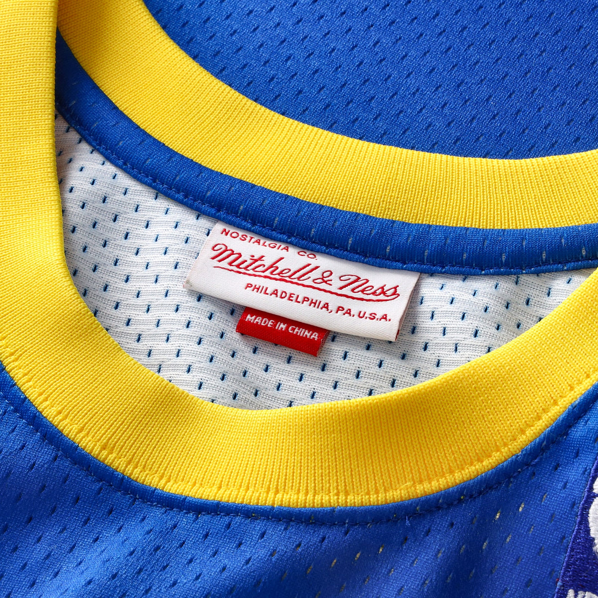 Denver Nuggets NBA Mitchell & Ness Dikembe Mutombo Authentic Jersey - Royal Blue