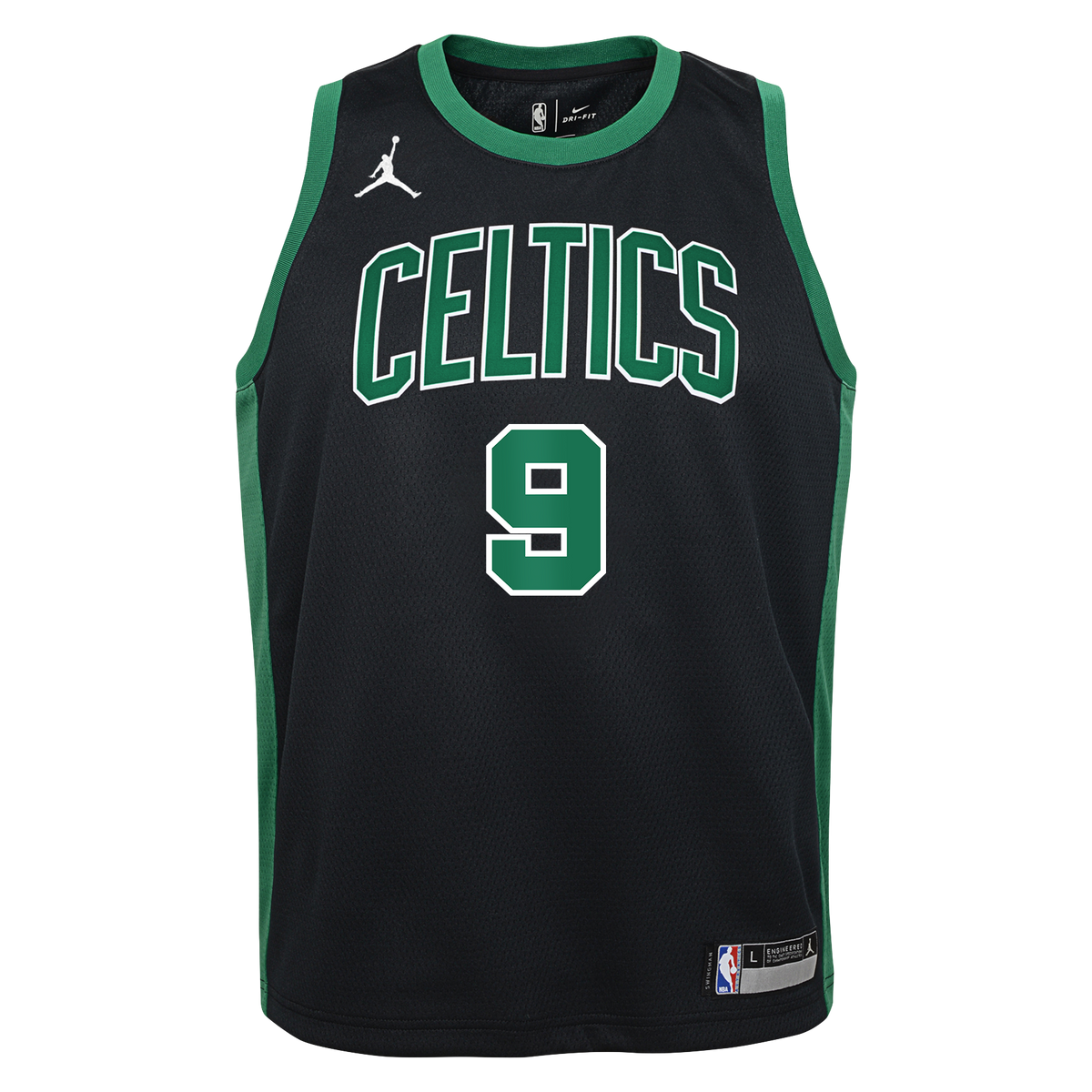 Boston Celtics NBA Jordan Brand Statement Edition Swingman Jersey - Black - Derrick White - Youth