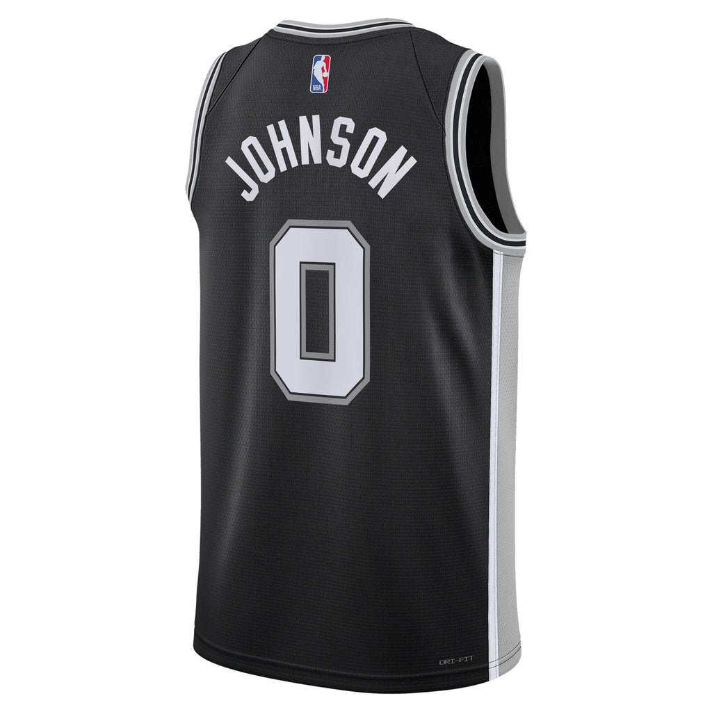 San Antonio Spurs NBA Nike Icon Jersey - Keldon Johnson - Unisex