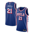 Philadelphia 76ers NBA Nike Icon Edition Swingman Jersey - Joel Embiid - Unisex