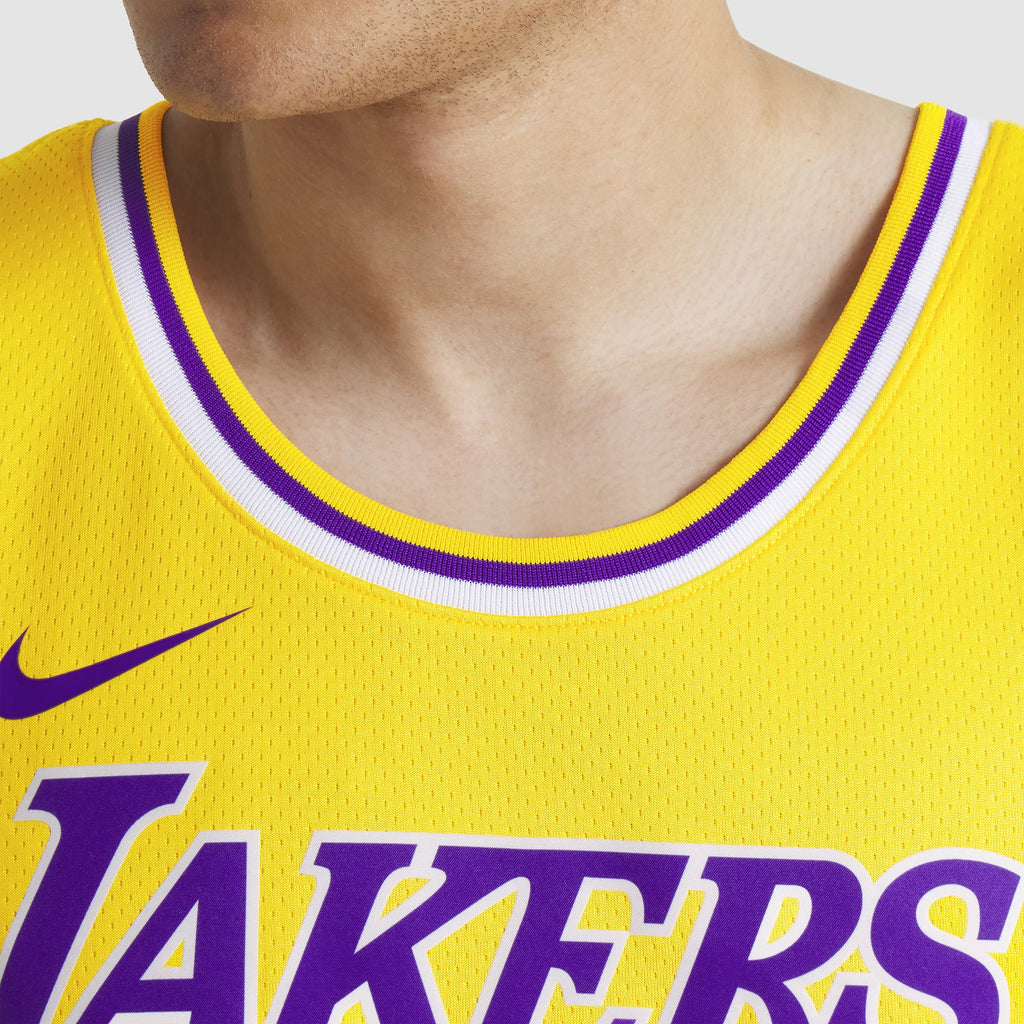 Los Angeles Lakers NBA Nike Icon Swingman Jersey - LeBron James - Unisex