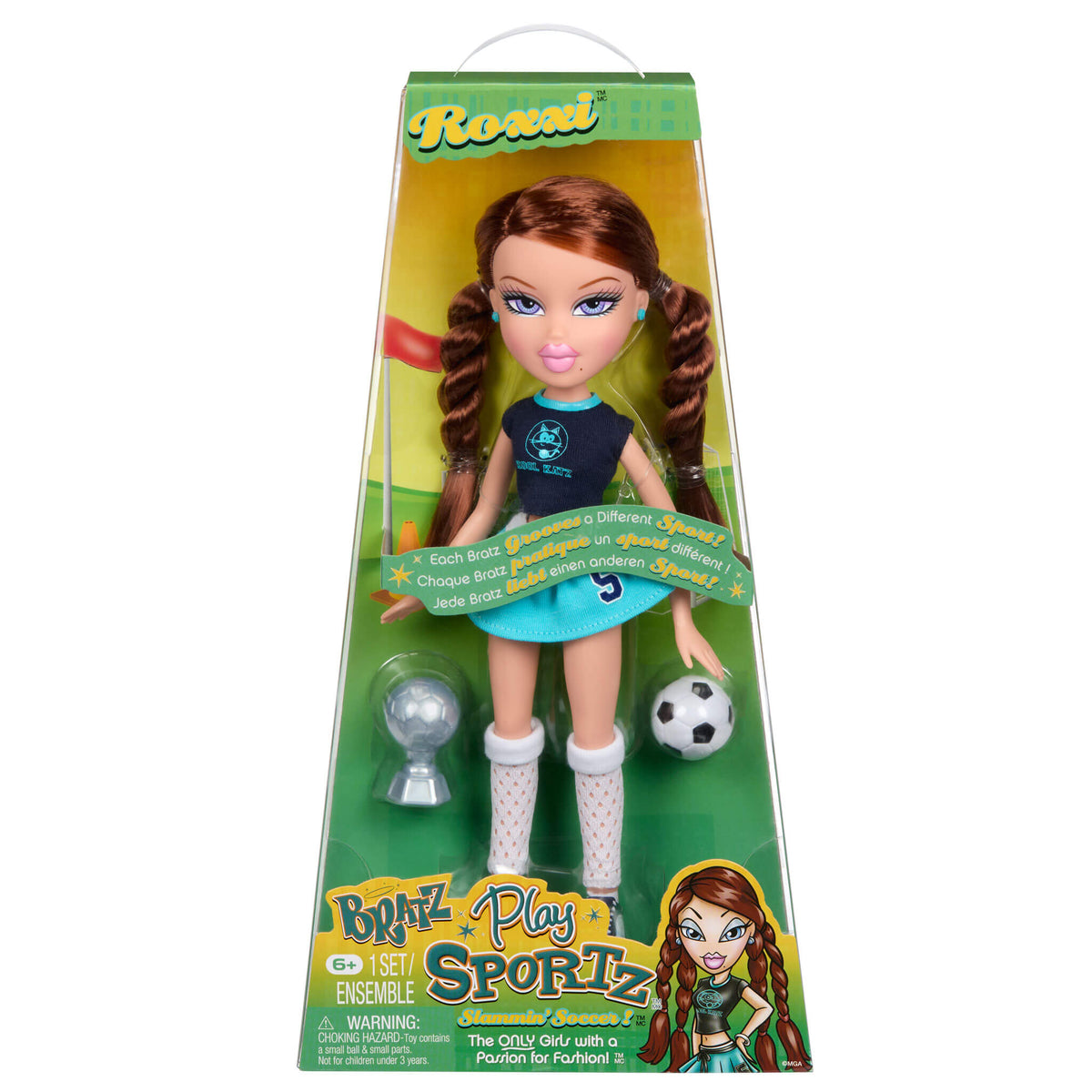Bratz Play Sportz Roxxi Fashion Doll - Soccer