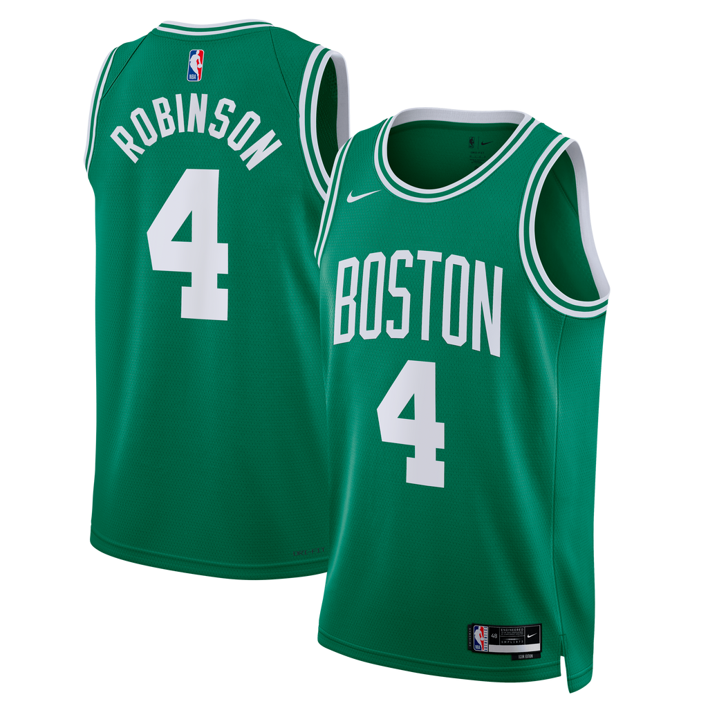 Boston Celtics NBA Icon Edition Swingman Jersey - Kelly Green - Mitchell Robinson - Unisex