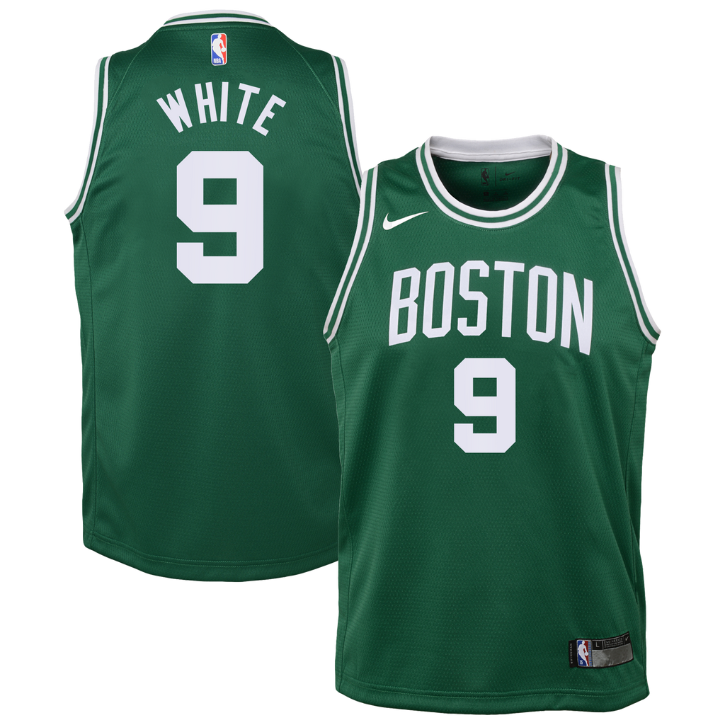 Boston Celtics NBA Nike Icon Edition Swingman Jersey - Kelly Green - Derrick White - Youth
