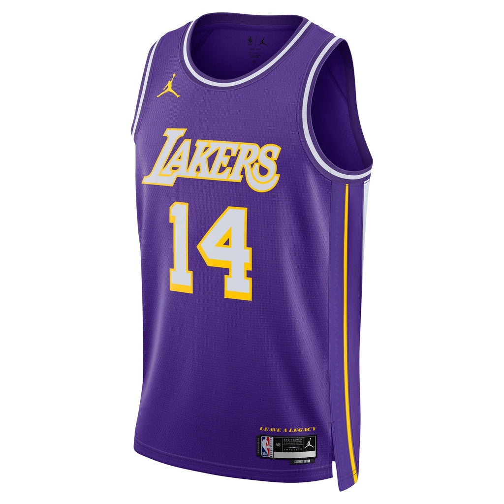 Los Angeles Lakers NBA Jordan Brand Statement Edition Jersey - Purple - Walker Kessler - Unisex