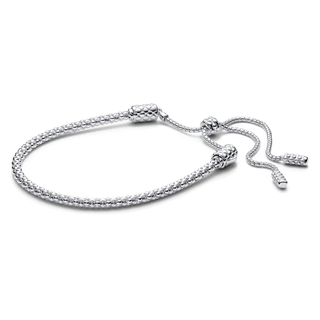 PANDORA Moments Studded Chain Slider Bracelet Sterling Silver Bracelets Chain Bracelet Jewelry Gift