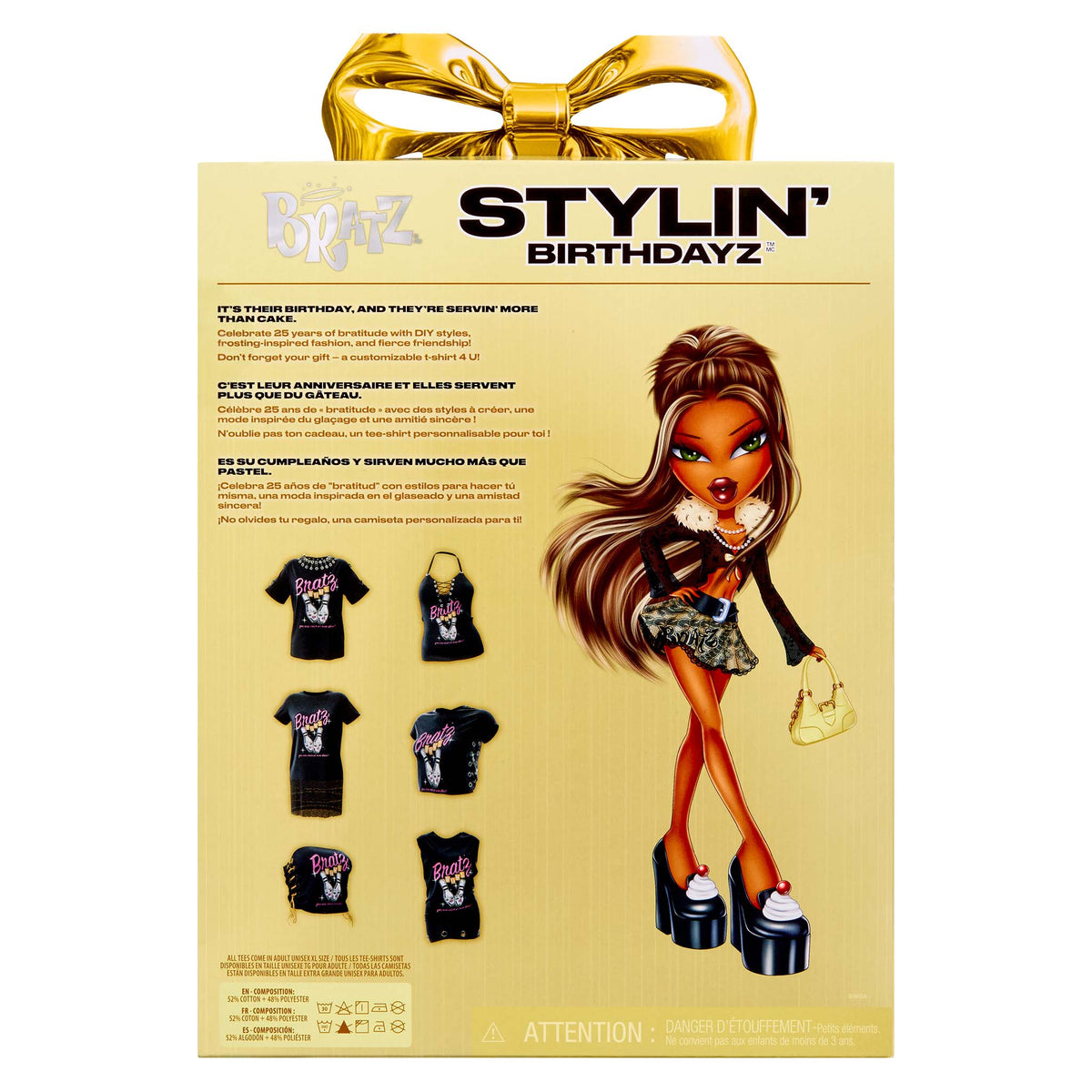 Bratz Stylin' Birthdayz Doll - Sasha