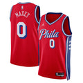 Philadelphia 76ers NBA Jordan Statement Edition Swingman Jersey - Red - Tyrese Maxey - Unisex