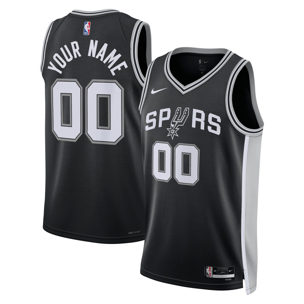 San Antonio Spurs NBA Nike Icon Swingman Jersey - Custom - Unisex