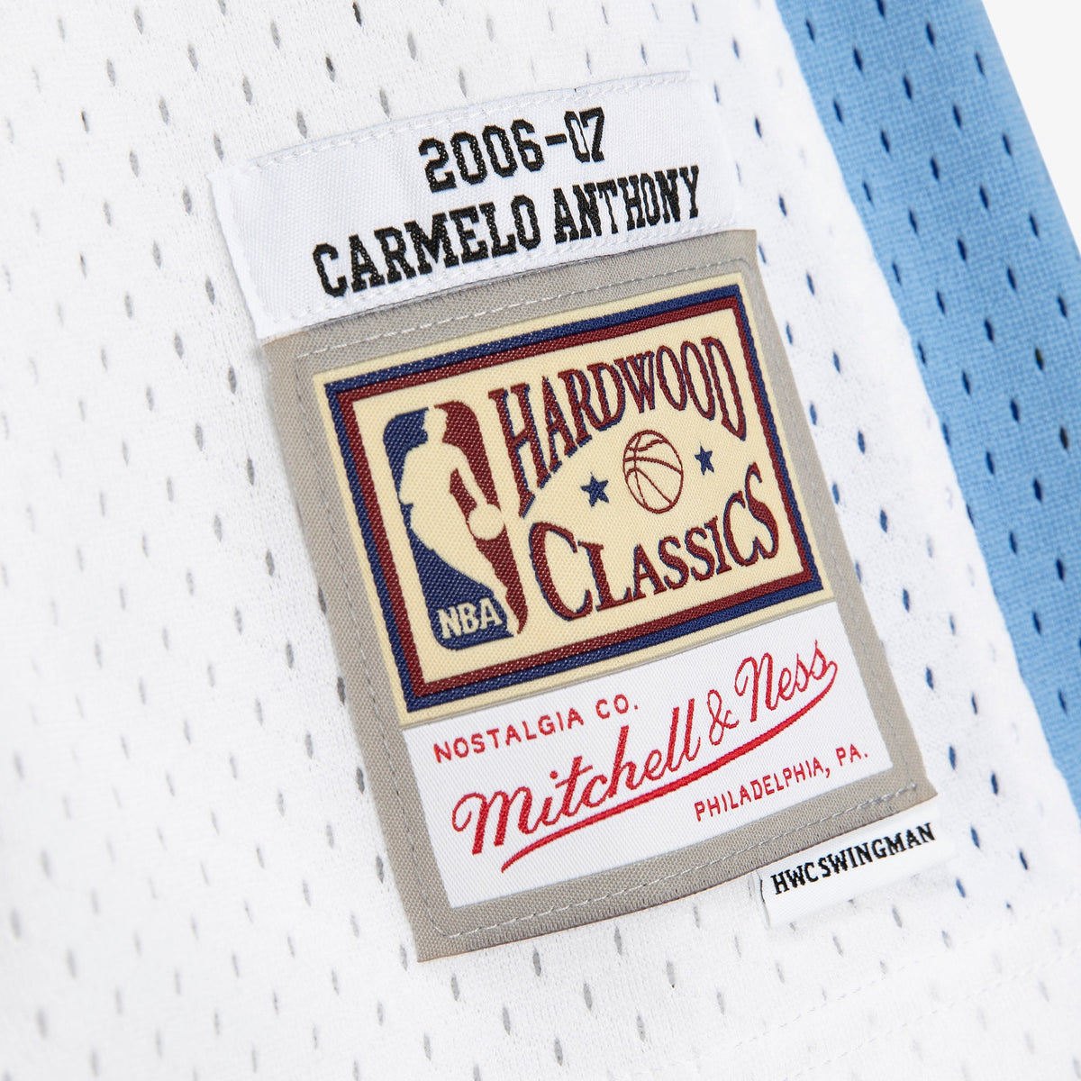 Denver Nuggets NBA Mitchell & Ness Carmelo Anthony 2006 Swingman Authentic Jersey - White