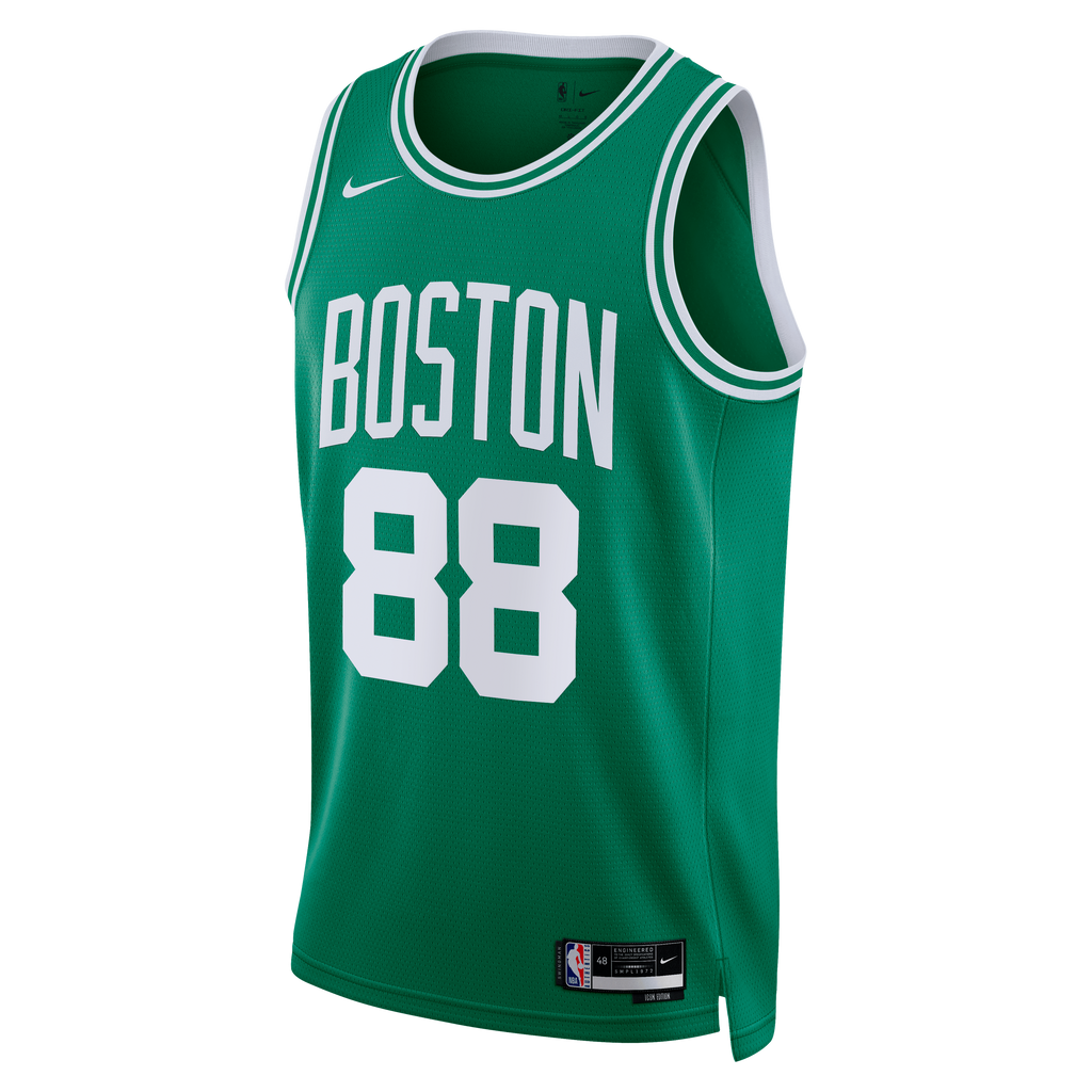 Boston Celtics NBA Nike Icon Edition Swingman Jersey - Kelly Green - Neemias Queta - Unisex