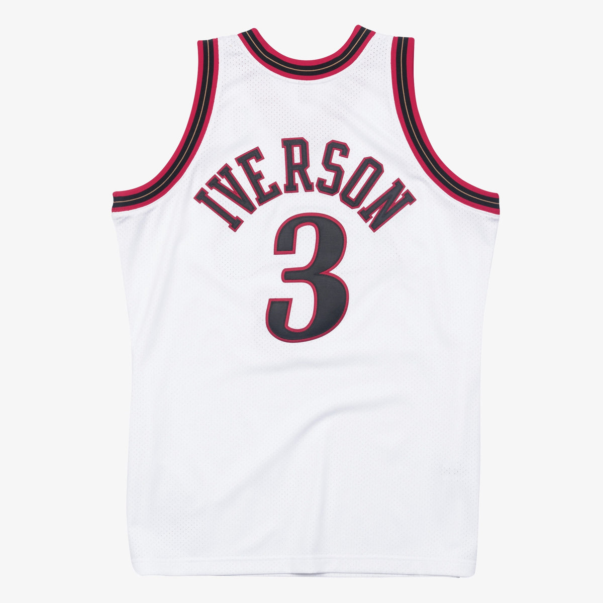 Philadelphia 76ers NBA Mitchell & Ness Allen Iverson 1997 Authentic Jersey - White