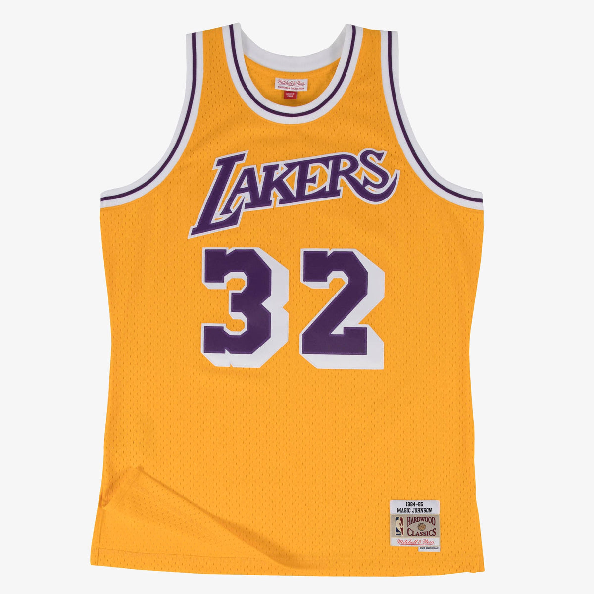 Los Angeles Lakers NBA Mitchell & Ness Swingman Jersey Magic Johnson 1984