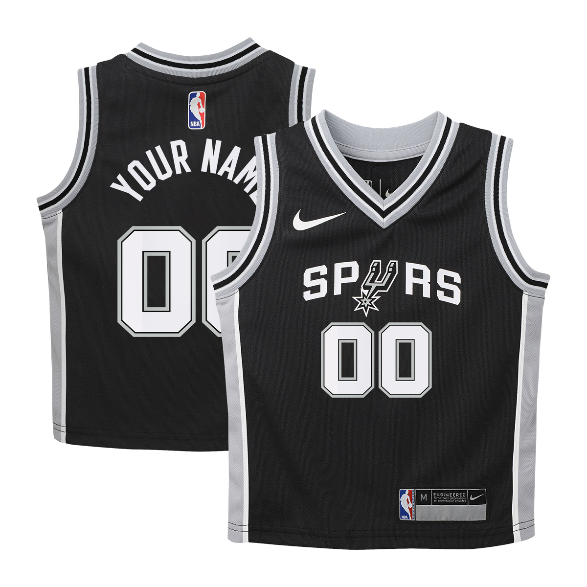San Antonio Spurs NBA Nike Replica Icon Jersey - Kids