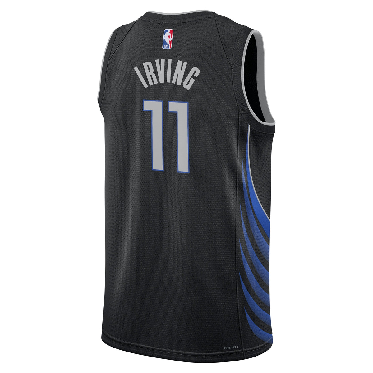 Dallas Mavericks NBA Nike 2025/26 City Edition Swingman Jersey - Black - Kyrie Irving - Unisex