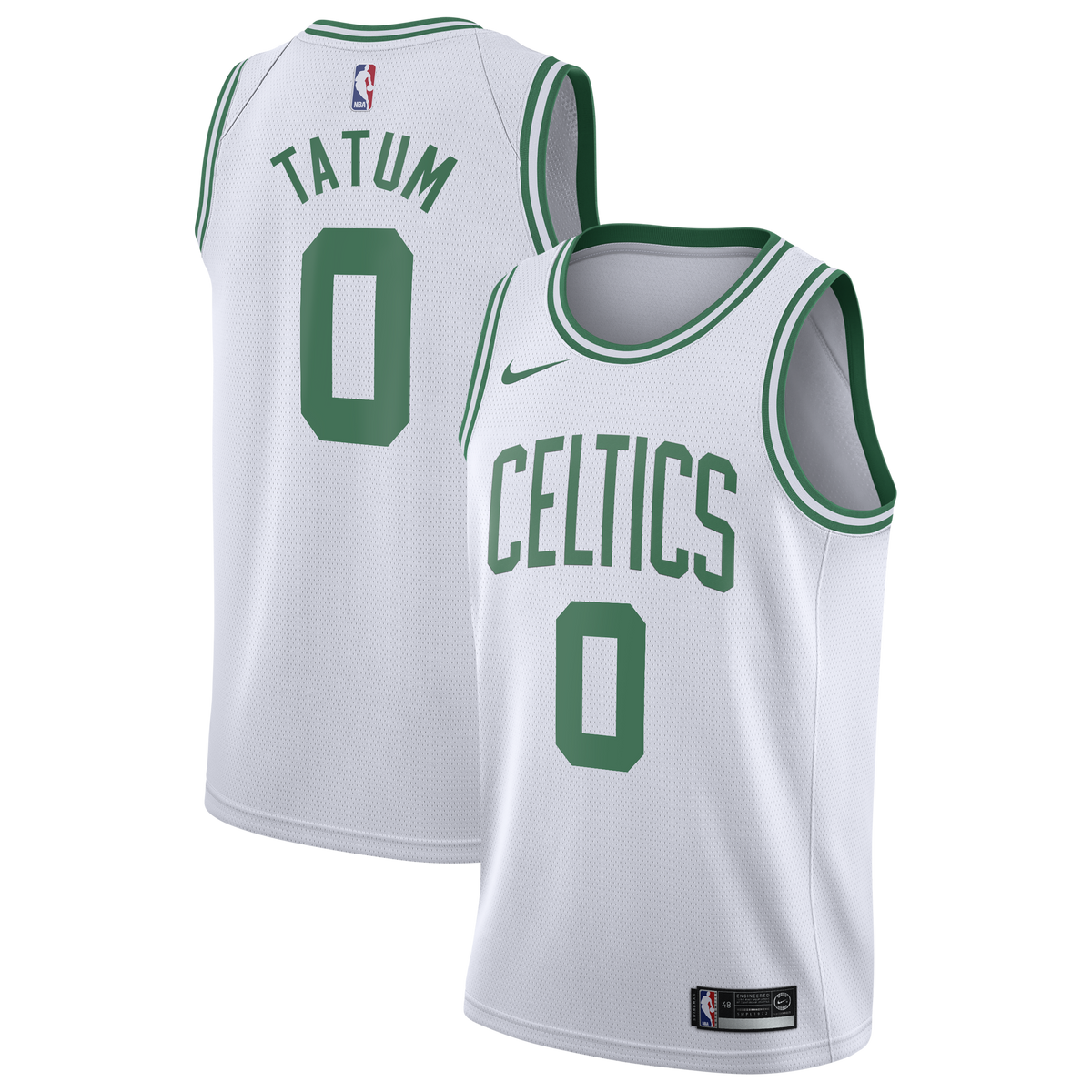 Boston Celtics NBA Nike Association Edition Swingman Jersey - White - Jayson Tatum - Youth