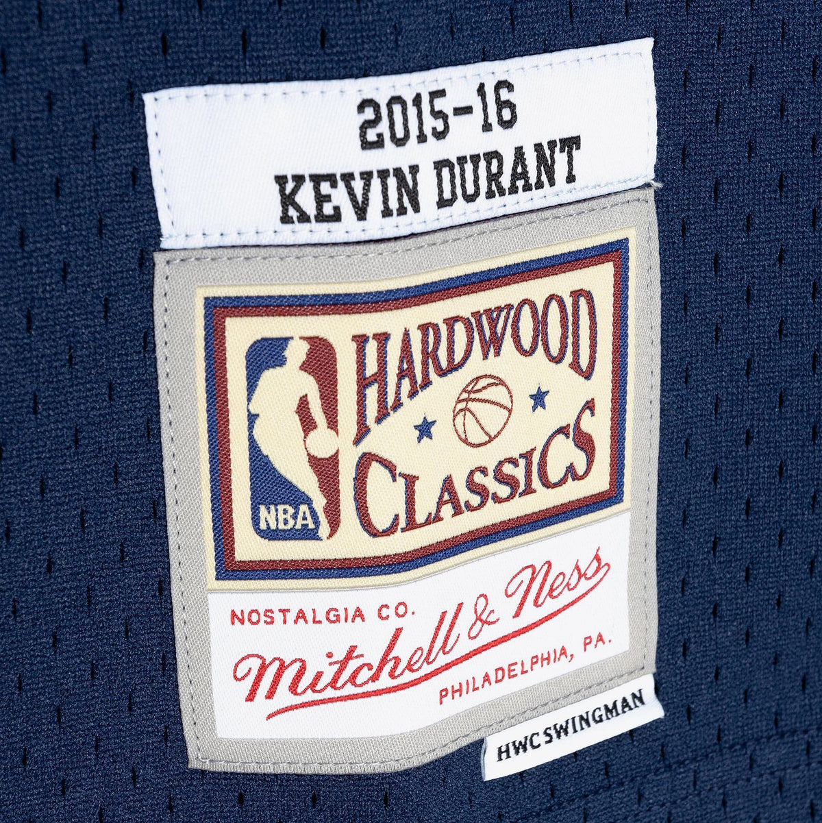 Oklahoma City Thunder NBA Mitchell & Ness Alternate Jersey - Men's