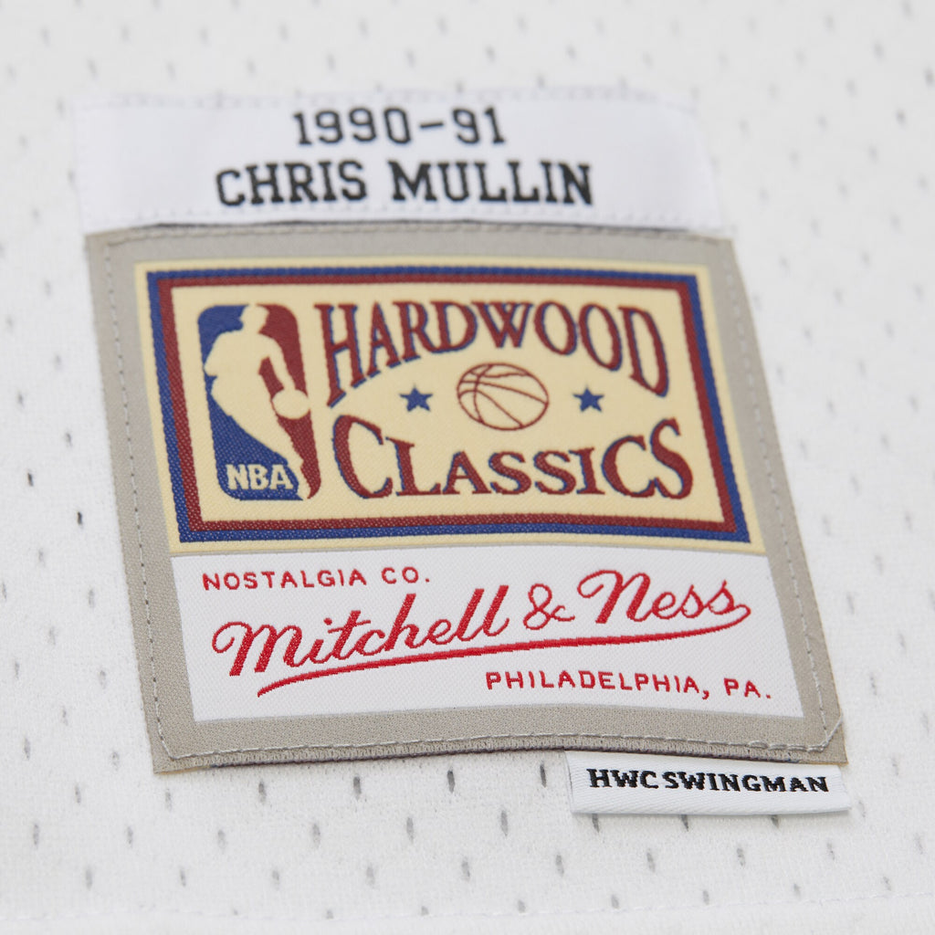 Golden State Warriors NBA Mitchell & Ness Swingman Jersey 1990 Chris Mullin