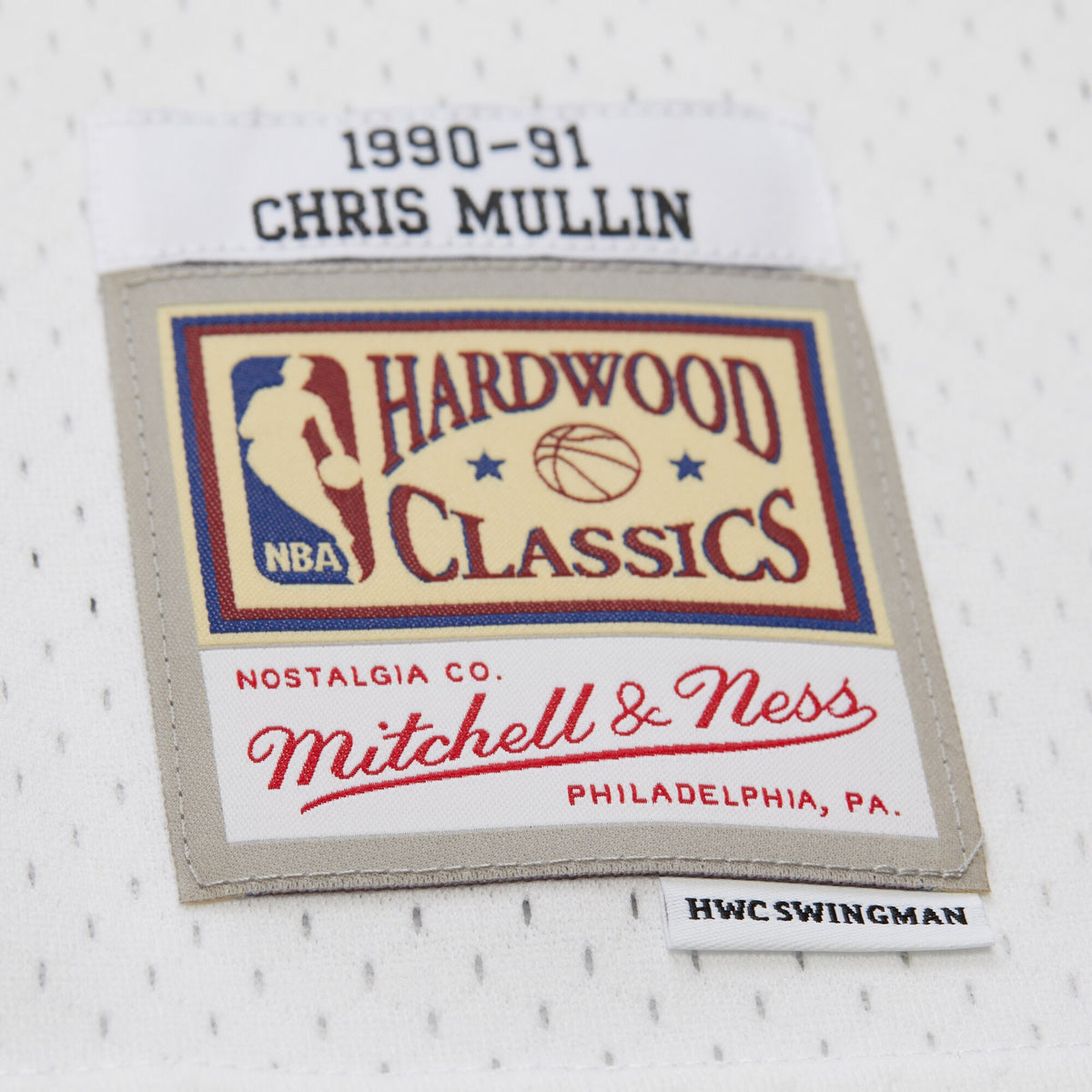 Golden State Warriors NBA Mitchell & Ness Swingman Jersey 1990 Chris Mullin