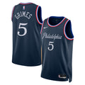 Philadelphia 76ers NBA Nike 2025/26 City Edition Swingman Jersey - Navy - Quentin Grimes - Unisex