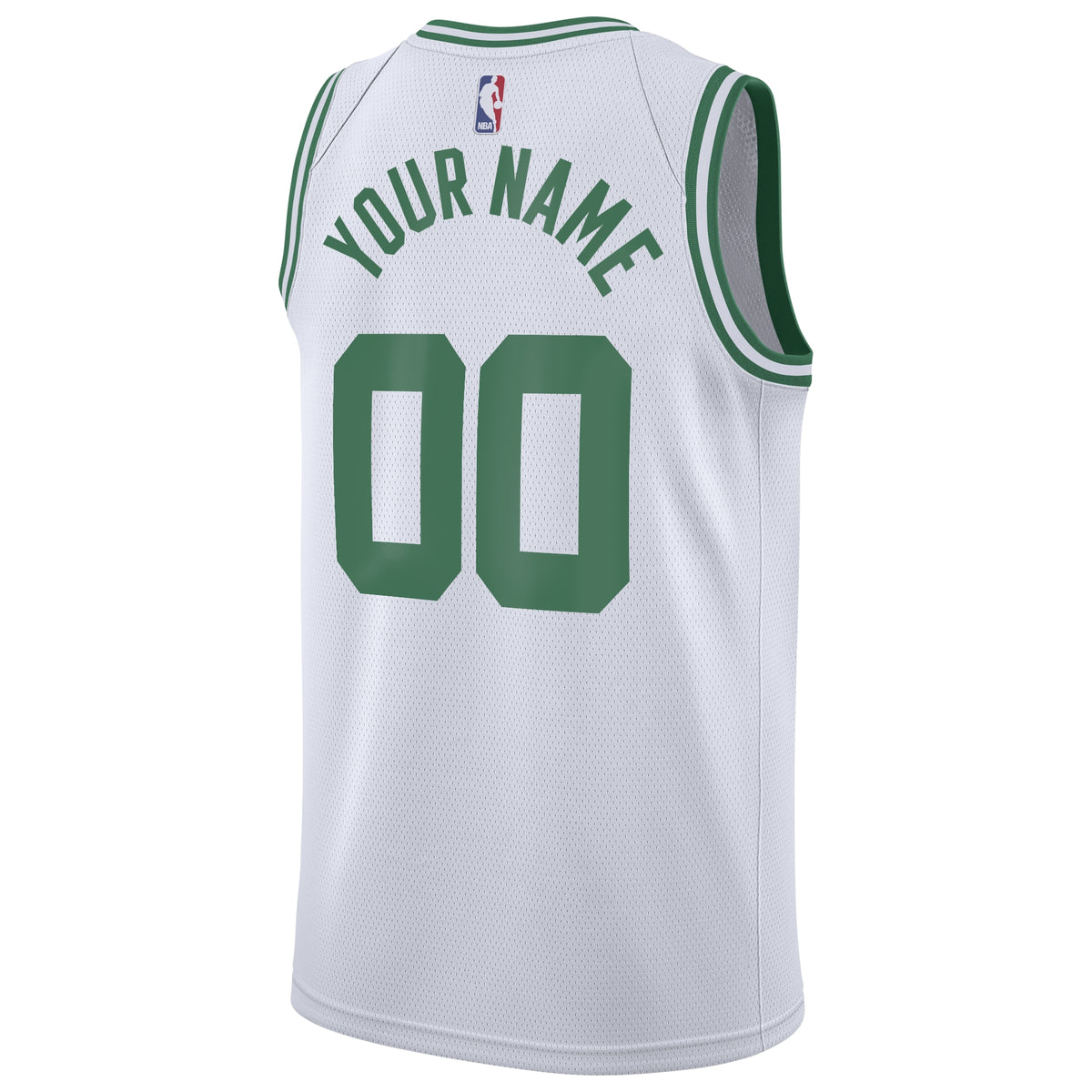 Boston Celtics NBA Nike Association Swingman Jersey - Custom - Youth