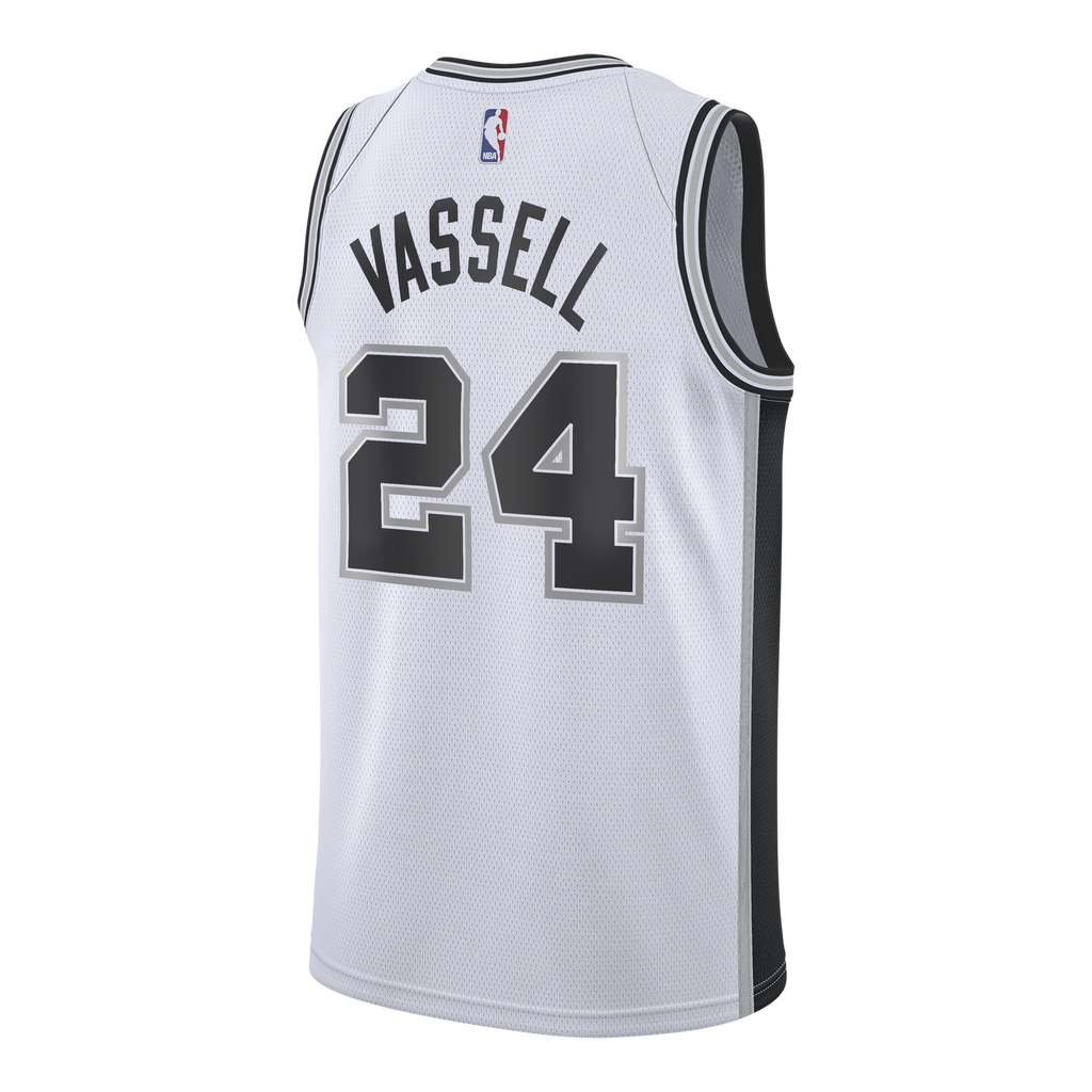 San Antonio Spurs NBA Nike Association Edition Swingman Jersey – White - Devin Vassell - Youth