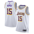 Los Angeles Lakers NBA Nike Association Edition Swingman Jersey - White - Austin Reaves - Unisex