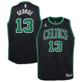 Boston Celtics NBA Jordan Brand Statement Edition Swingman Jersey - Black - Paul George - Youth