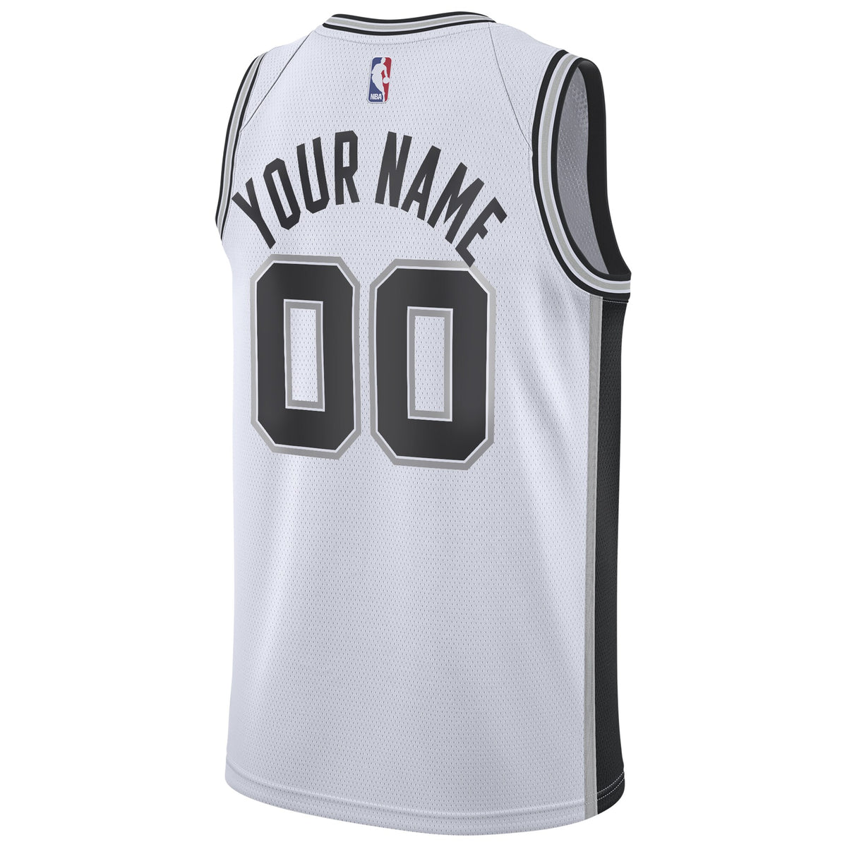San Antonio Spurs NBA Nike Association Swingman Jersey - Custom - Youth